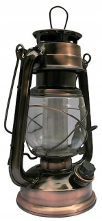 Lampáš, svietník - Žiarovku lampáš 16 LED svietidlo OIL 2xD