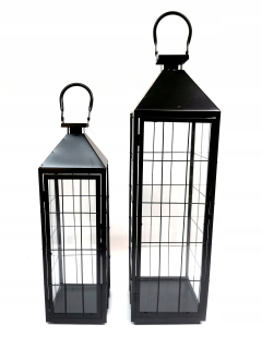 Lampáš, svietník - Lanterns Lanterns Big Lantern Decoration Loft 2ks