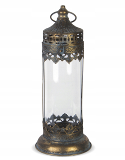 Lampáš, svietník - GOLDEN LANTERN sklo pre GIFT
