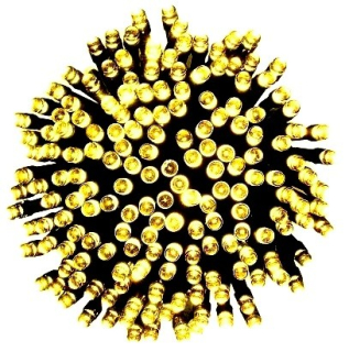 Svetla na Vianočný stromček - Vianočné stromčeky 300LED Žltá 8Kolor 22m