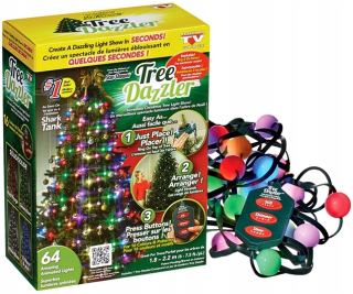 Svetla na Vianočný stromček - Vianočný strom žiarovky LED Tree Dazzler signálky