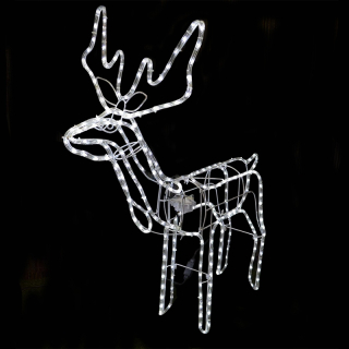 Vianočné osvetlenie - LAMPY Volajte Veľká osvetlená SOBIA LED POHYBLIVÁ HLAVA