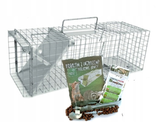 Paw Trap żywołapka 35x17x20 na Marten + zadarmo