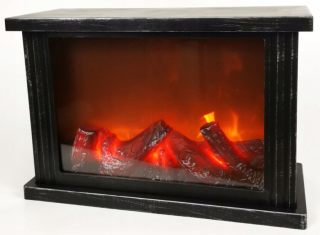 Lampáš, svietník - Maják LED dióda Krb Oheň Oheň