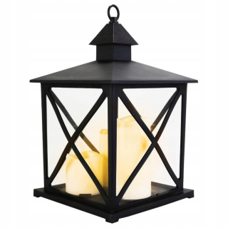 Art-decor Metal Lantern, sklo 42 cm