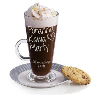 Pohár na kokteily - Murrano poháre na latte 380 ml 1 ks.