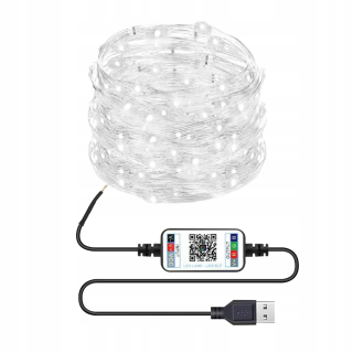 Lampáš, svietník - RGB LED USB Power Party Wedding Garden Decor