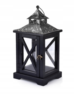 Lampáš, svietník - Levi Silver Lantern 19x16.5x37