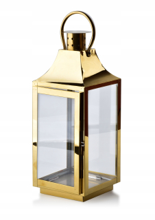 Lampáš, svietník - Lorenzo Golden Lantern 16x15xh: 38
