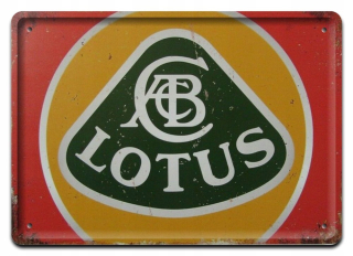 Lotus Metal Plagát Retro #20498