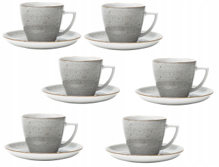 Šálky - Lubiana pohár BOSS SIWY 6630Z porcelán 350 ml 6 ks.