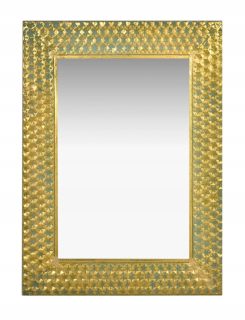 Zrkadlo - Lucas Dekoratívne zrkadlo v Zlatom ráme 64x2x85cm