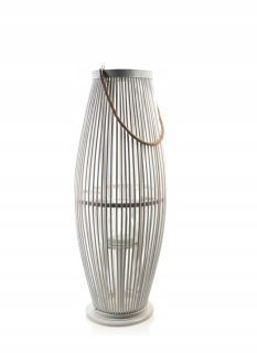 Lampáš, svietník - LUCIE BÍLÁ Lucerny h73x29x18cm