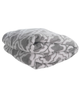 Prikrývka na posteľ - Prikrývka Tom Microfibra 200 x 150 cm odtiene šedej