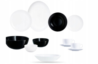 Porcelán, servis - Luminarc DIWALI večerný a kávový servis, 44 ks.