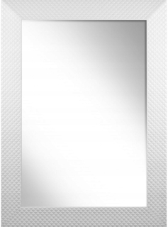 Zrkadlo - Zrkadlo 133x73 cm obdĺžnikový biely ars long piko