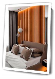 Zrkadlo - Zrkadlo 50x120 kúpeľne LED osvetlené vzory