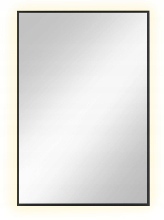 Zrkadlo - Zrkadlo 90x60 cm LED Dizajnové osvetlenie Baltica