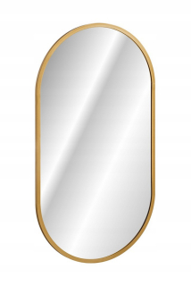 Zrkadlo - Kúpeľňové zrkadlo 50x90 cm oválne comad santa fe