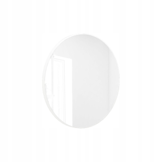 Zrkadlo - Kúpeľňové zrkadlo 60 cm okrúhle biele Massi Valo