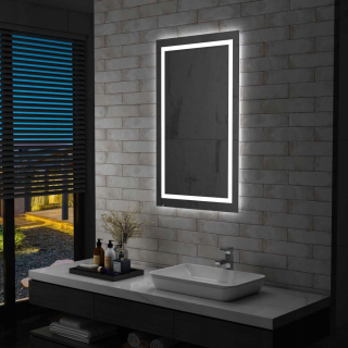 Zrkadlo - LED kúpeľňové zrkadlo dotykový senzor 60x100 cm