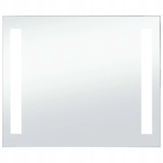 Zrkadlo - Zrkadlo na stenu LED zvýraznené 60x50