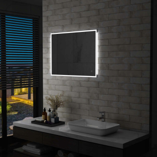 Zrkadlo - Kúpeľňové zrkadlo s LED dotykovým senzorom 80x60