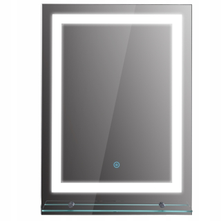 Kúpeľňové zrkadlo s LED osvetlením 38 W 70x50 cm