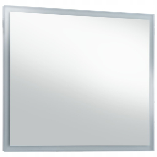 Zrkadlo - Kúpeľňové nástenné zrkadlo 60x80 cm LED rám