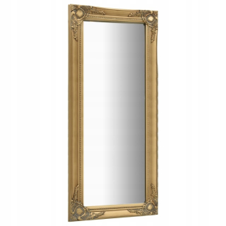 Zrkadlo - Nástenné zrkadlo visiace 50x120 cm Zlatý barokový štýl