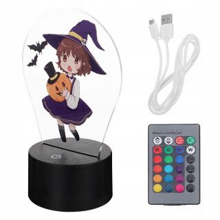 Lampáš, svietník - Loading USB nočné svetlo Halloween tému tekvice