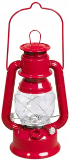 Lampáš, svietník - Olej lampa Guillouard 074531-čerešňovo červené