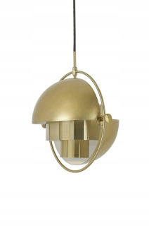 Varia Mini Gold Hanging Lamp - Uhoľná oceľ