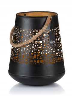 Čierna a zlatá openwork Lison Lison L_ALORO A01401