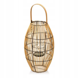 Lampáš, svietník - Natural Lucie lucerna 33 cm