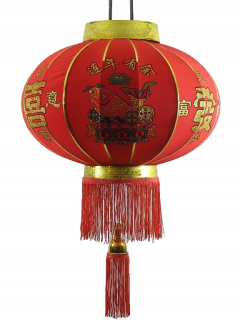 Lampáš, svietník - Čínska lampa 16 - Feng Shui