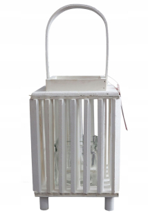 Lampáš, svietník - Nová biela maják lampáš wys.45cm XP190180