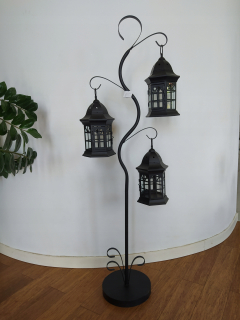 Dekoratívny strom 125 cm a 3 lampy