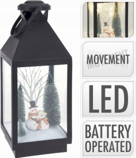 Svietník, lampáš - Lucerna Vianočný lampáš 48 cm