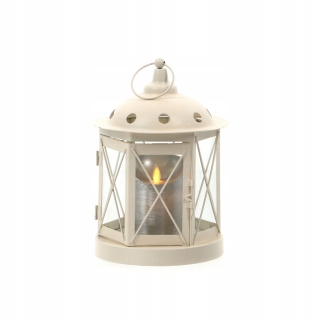 Lampáš, svietník - Metal lampáš kov kov Cream 1237CR