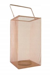 Lampáš, svietník - Metal Lantern Boho Gold Line Style 4