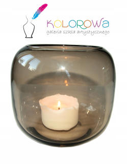 Svietník na stôl - Galeria Kolorowa Galeria 16 cm 1 sviečky