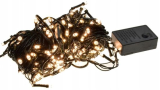 Svetla na Vianočný stromček - Vianočný strom žiarovky LED 200 biela teplá 16.6 programu