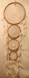 Dream Catcher, Five -Element, Rattan, 52 cm