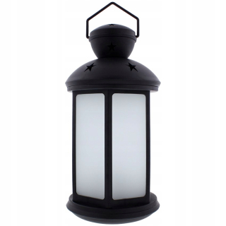 Lampáš, svietník - LED lampy LED lampy čierne 17,5 x 36 cm