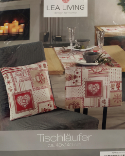 Behun na stol - Lea Living Christmas pre stôl 40x140 cm