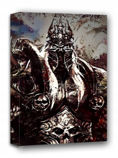 Legendy Bedlam, Arthas, Warcraft - maľba na kanáli
