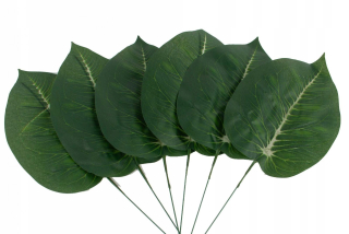 Listové zelenej umelé 19 cm 120 ks