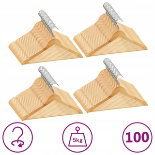 Vešiak - Lumark 100 ks. Vešiaky na odevy, non -slip