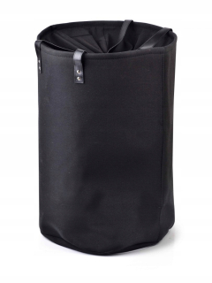 Kôš na prádlo - Lumarko Fort Round Round Laundry Basket Black 41xH60C